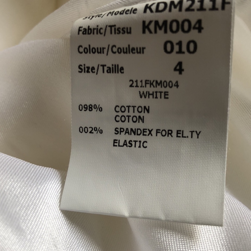 Michael Kors brand new gorgeous white pants made in Italy, perfect for summer - Picture 6 of 10